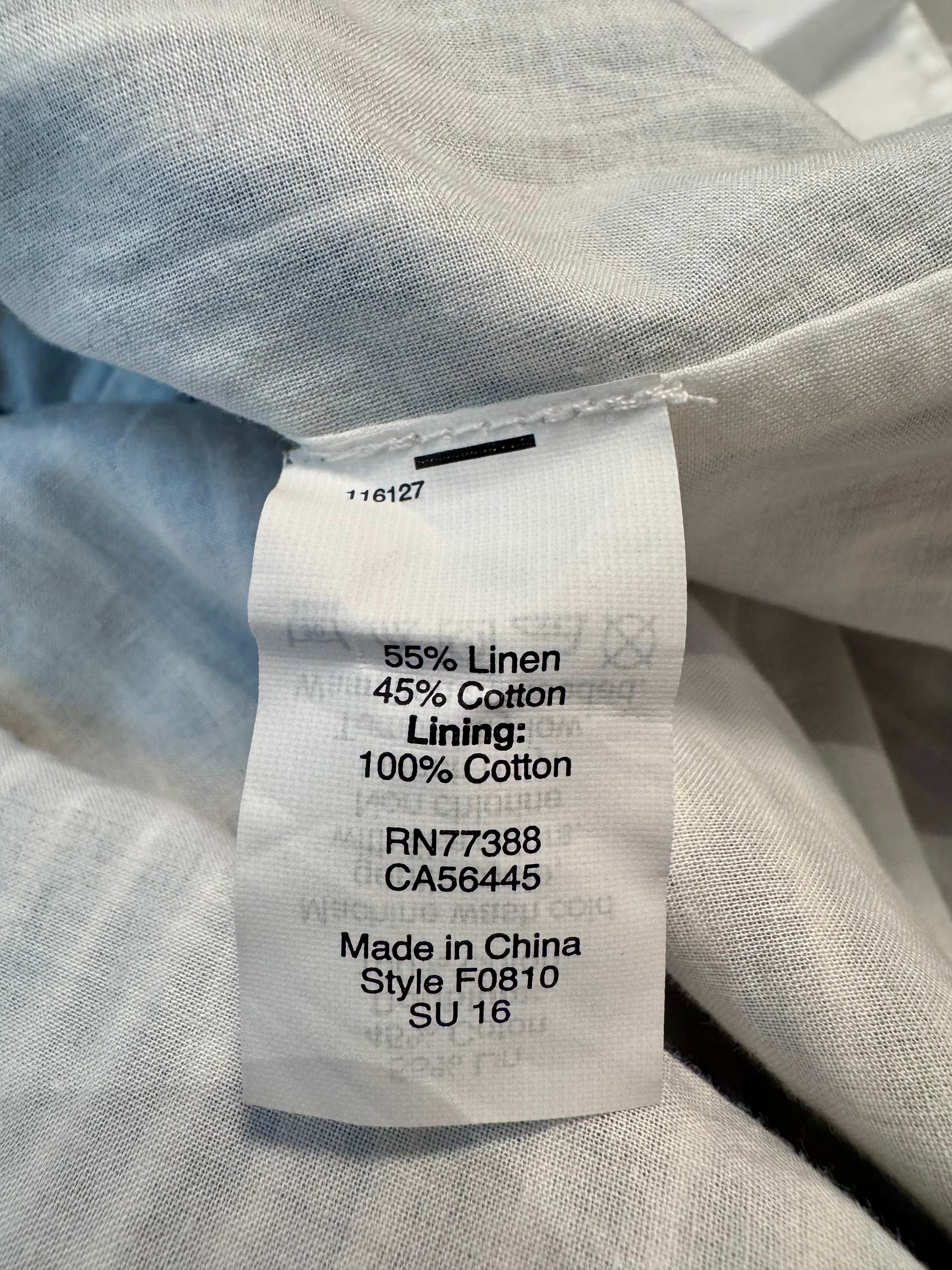 Jupe  lin et coton J. Crew.