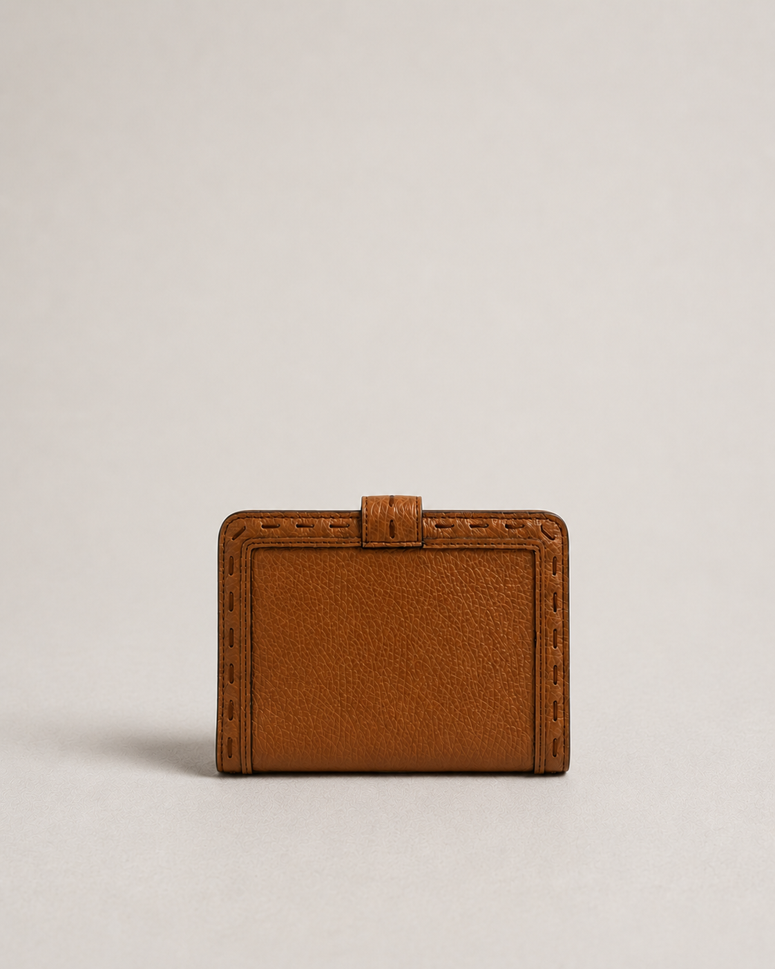 Lancel Brown Passport Holder
