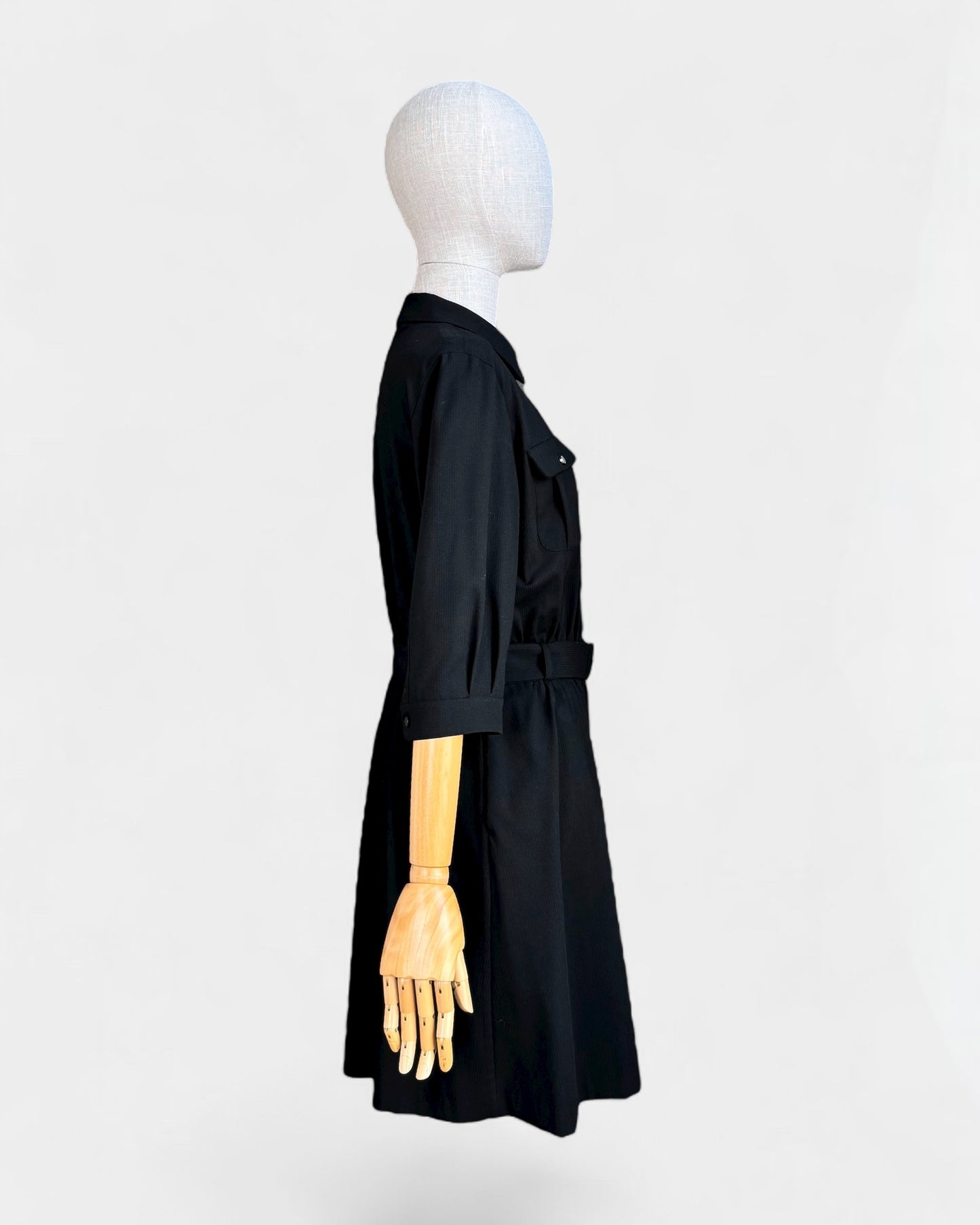 Robe chemise noire Ba&sh, 1