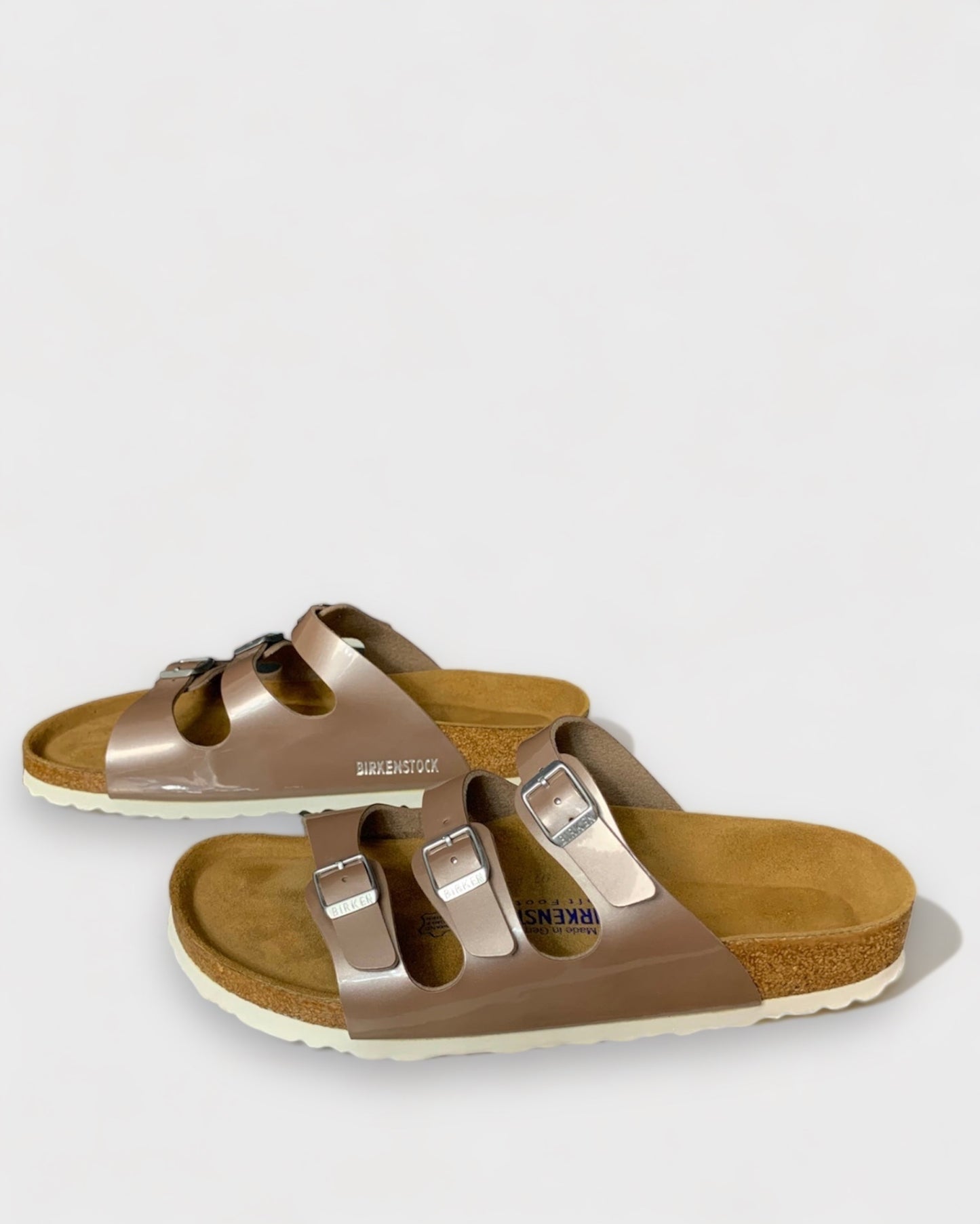 Sand Patent leather Birkenstock