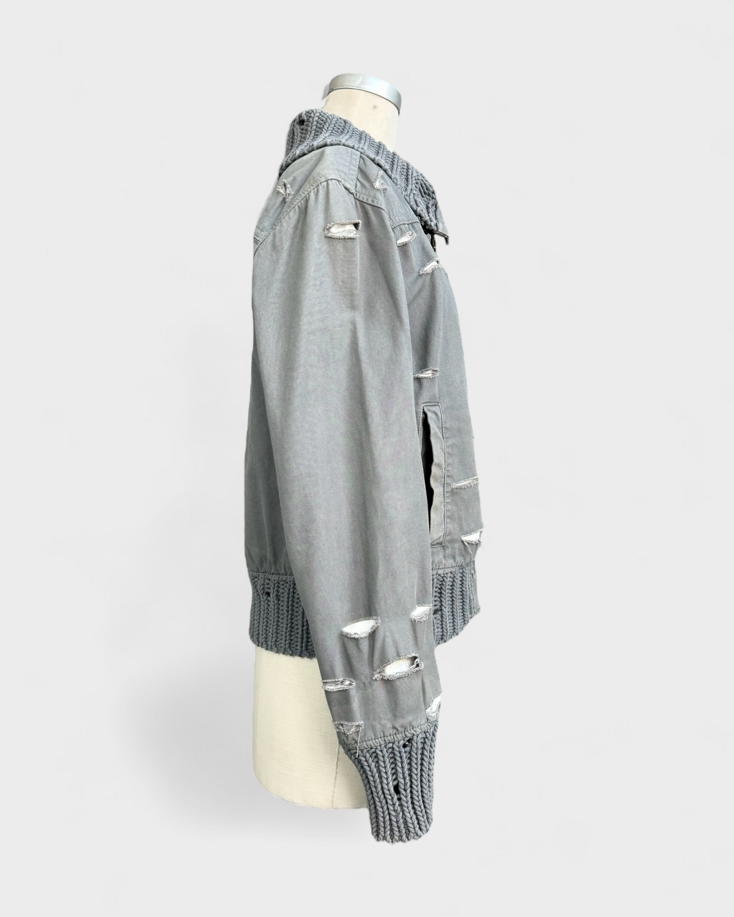 Veste coton gris - Diesel Style Lab - M