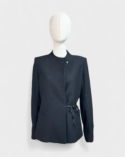 Veste laine noire ruban Filippa K, S