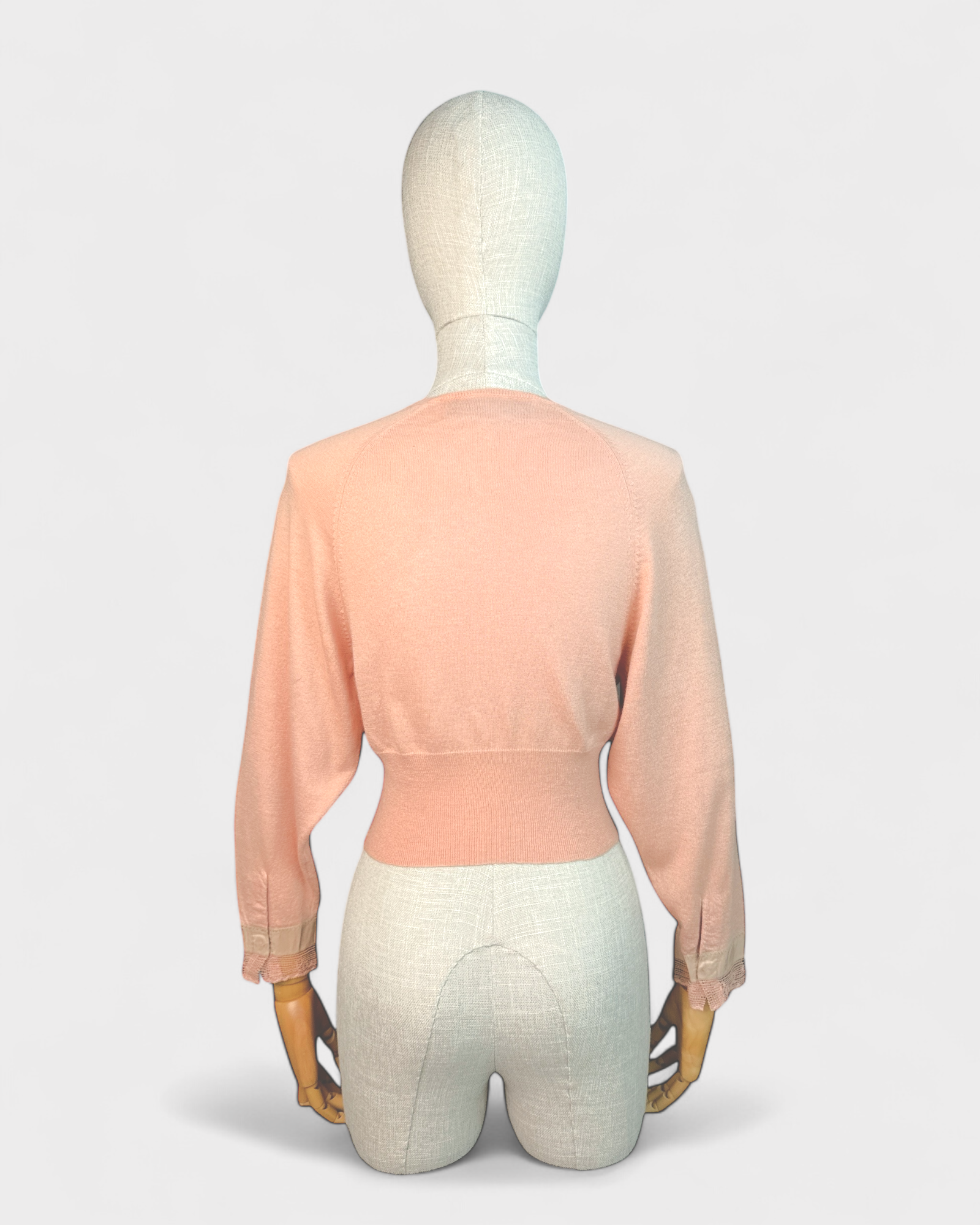 Cardi cashmere et soie Rose Paul Smith, S
