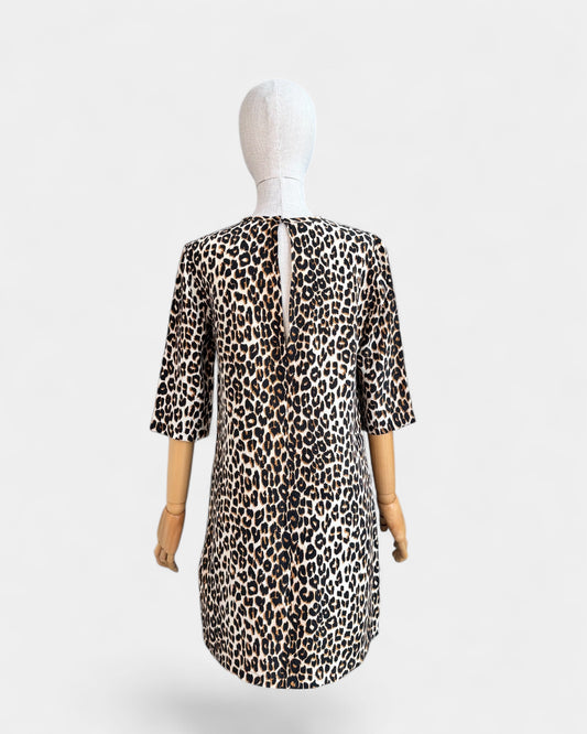 Robe leopard Marron Equipment , XS